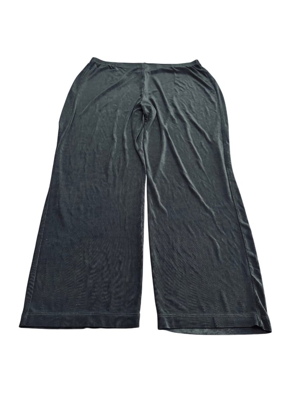 Chico's Pants Size 3 Regular XL Black Travelers Slinky Fabric Dress Pants